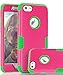 TOPSKY Compatible with iPhone 6 Plus Case, iPhone 6s Plus Case, Three Layer Heavy Duty High Impact Resistant Hybrid Protective Cover Case for iPhone 6 Plus and iPhone 6s Plus (Only for 5.5