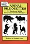 Animal Silhouettes: 31 Black-and-White Pressure-Sensitive Stickers