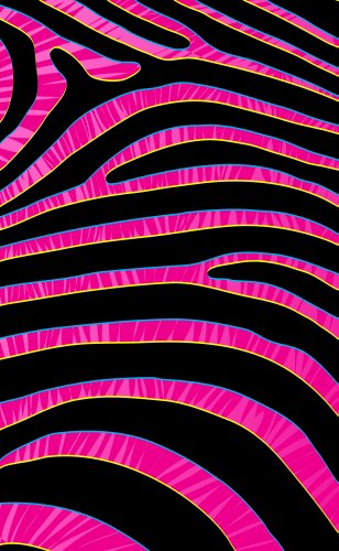 ZAGGskin Zebra Pink for Motorola Droid
