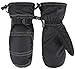 ANDORRA Women's Snow Waterproof Ski Winter Mittens, M/L, Black