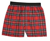 Stewart Tartan plaid check flannel cotton boxers boxer shorts available in 8 sizes