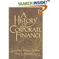 A History of Corporate Finance