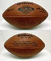 Super Bowl XIX Football by Wilson - San Francisco 49ers vs. Miami Dolphins