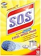 S.O.S. Steel Wool Soap Pads, 18 Count