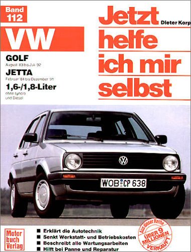 VW Golf (ab Aug. 83), Jetta (ab Febr. 84) alle Modelle, m. Katalysator, ohne Diesel