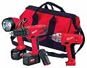 Milwaukee 0919-22 14.4-Volt Ni-Cad Cordless 2-Tool Combo Kit