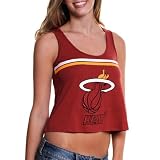 NBA Miami Heat Ladies Stoned Out Tank Top - Deep Red (Small)