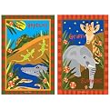 Set of 2 Animal Friends by Grace Riley