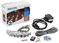 Philips Aurelle 10 LED Deck Light Kit, Blue