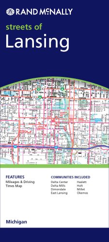 Rand McNally Streets of Lansing, Michigan (Rand Mcnally Streets)