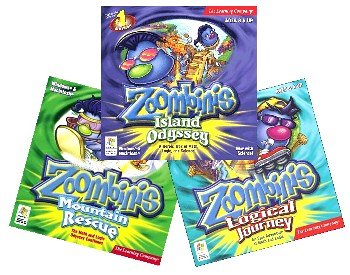 Zoombinis 3 Game Pack - Island Odyssey, Logical Journey, Mountain Rescue