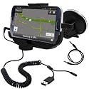 RND Vehicle Charging Dock for Samsung Galaxy S4 (compatible without or with a slim-fit case) (black)