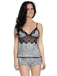 Sexy Lace Polyester Leopard Print Club Dress/Mini Dress 