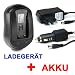 SELLWAY QUALIT�TSAKKU Set + Akku Netzteil Ladeger�t Ladestation f�r Samsung ST60 ST 60 BP-70A BP70A BP70 BP-70 A