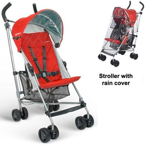 UPPAbaby G-LiTE Stroller with Rain cover - Denny Red photo