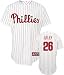 Chase Utley Philadelphia Phillies Youth Replica Home Jersey (Small)