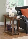 Coaster 900975 Chairside Table Warm Brown