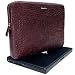  : Kena Kai Ostrich Embossed Notebook Sleeve - Brown