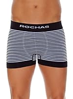 Rochas Paris Bóxer Sin Costuras (Gris / Negro)
