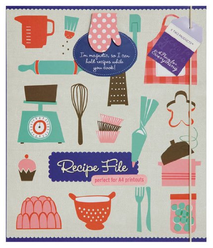 A4 Recipe File - great kitchen gift!