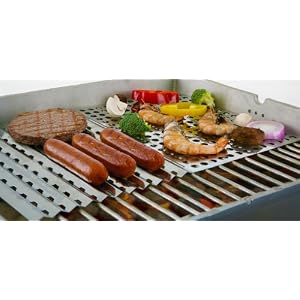 Mr. Bar-B-Q Stainless Steel Dual Sided Reusable BBQ Sheet by Mr. Bar-B-Q
