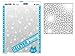 Deleter Screen Tone Jr JR-524 [ Cross -Hatching and Lights Pattern ] [Sheet Size 182x253mm (7.16