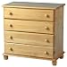 Sol 4 Drawer Antique Pine Chest of Drawers