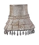 Ivory Skirt Dangle Chandelier Shade