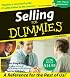 Selling For Dummies CD 2nd Edition (For Dummies)