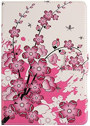 IKASEFU(TM) Girl's Cute Flower PU Leather Folio Case Protective Book Style Flip Cover Bling Case with Stand and Rhinestone for Apple iPad Mini with Retina Display/ iPad Mini 2(2013 Release) (Bees Love Flowers)