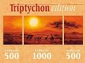 Spielspass Verlag 77686 - Giraffenherde Triptychon