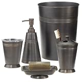 Review Pem America  / Resort Stripe Oil-Rubbed Bronze Bath Coordinates