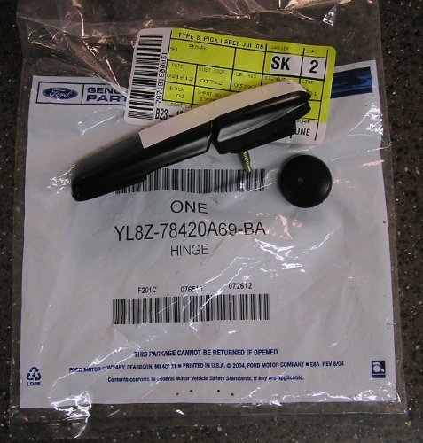 Left Hand Side Back Window Glass Hinge GENUINE OEM