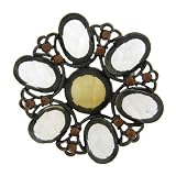 Vintage Flower Medallion Brooch Gifts