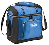 UPC 076501084238 product image for Coleman 16-Can Soft Cooler With Hard Liner, Blue | upcitemdb.com