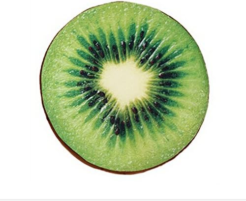 Findmecatalog 3d Fruit Office Chair Back Cushion Sofa Throw Pillow (kiwi)