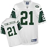 Reebok New York Jets LaDainian Tomlinson Replica White Jersey Large