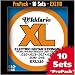 D'Addario EXL110-10P Nickel Regular Light Electric Guitar Strings 10 Sets