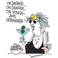 On Vodka And Vermouth - White Nightshirt in a Bag