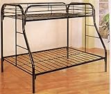 Modern 2"tube Twin/full Bunk Bed