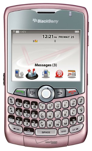 Verizon Blackberry Curve 8330 Cell Phone Pink (Refurbished) with 30 Day Warranty