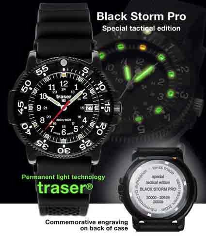 Traser Black Storm Pro Watch Special Tactical 
