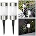Frostfire Small Solar Post Lights (Set of 2)
