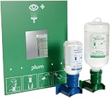 Bel-Art, Scienceware, 248804003, Eyewash-.2liter ph-Neutral+.5 liter-.9%Saline Uncovered Station
