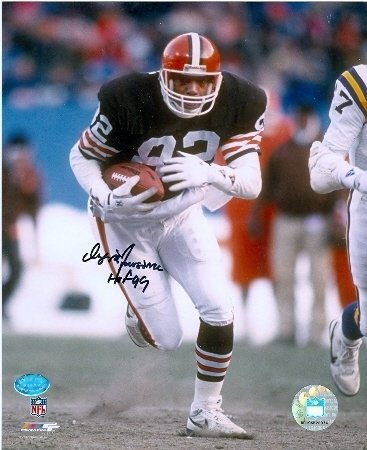 Ozzie Newsome Autographed/Hand Signed 8x10 Photo (Cleveland Browns Hall of Famer) Image 1