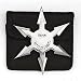 Fury Martial Arts Hex Point Shuriken Solid Throwing Star (4.25-Inch-Diameter
