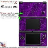 Nintendo DSi Skin Aluminum Panels Purple WraptorSkinz Skins (DSi NOT INCLUD ....