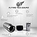 Flying Tea Gourd Travel Tea Infuser Bottle, Loose Leaf, Stainless Steel Tea Thermos with Mesh Tea Basket, 16oz