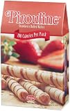 Pirouline Strawberry Cream Filled Wafer Rolls, 100 Calorie Pack (2-Count Single Serving Packs), 6.5-Ounce Boxes (Pack of 6)