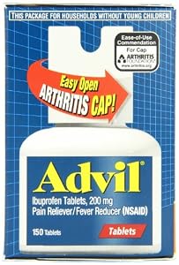 Advil Tablets E-Z Open Cap, 200 mg, 150-Count Bottle